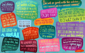 Friends’ (TV Show) Quotes Wallpaper