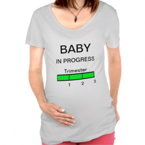 Funny Maternity or Pregnancy T Shirt 3rd Trimester