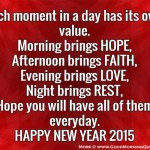 New Year Inspirational Quotes 2015 Beautiful New Year Wishes Quotes