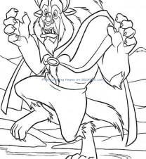 27-disney-princess-the-beast-and-the-beauty-belle-coloring-pages ...