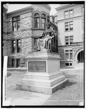 Emma Willard Statue on Campus of Russell sage College, Troy, NY