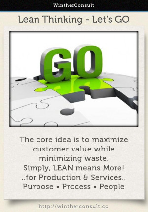 Lean Thinking – Let’s GO