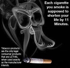 No smoking sign by people