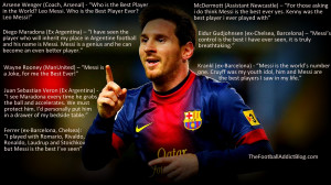 Football Quotes Messi Quotes on barcelona