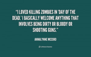 Zombie Killing Quotes