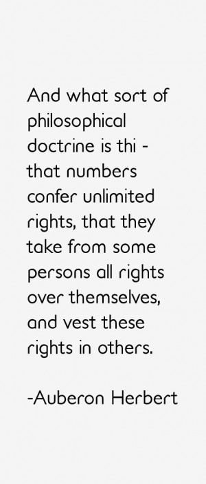 Auberon Herbert Quotes & Sayings