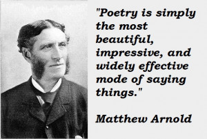 Matthew Arnold's quote #1