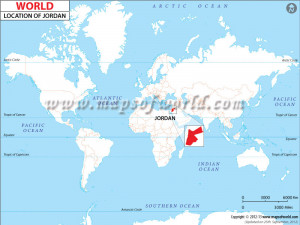 Where Is Jordan Located in the World Map HD Wallpaper