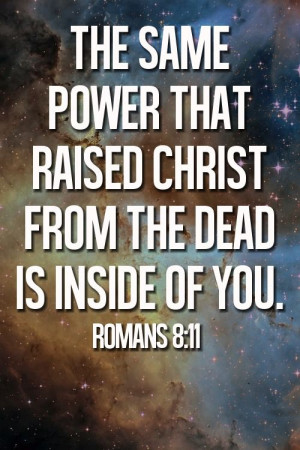 11). His power leads us, convicts us, teaches us, and equips us ...