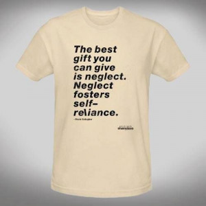 Frank Gallagher, wellspring of wisdom, overlord of denial. Shameless