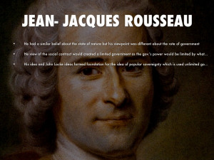 JEAN- JACQUES ROUSSEAU