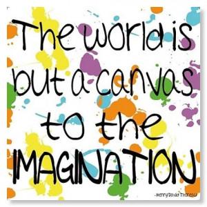 inspirational quote poster - use your imagination to create the self ...