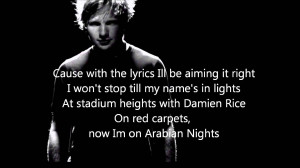 pop r-b folk hip hop acoustic singer indie 1sheeran poster text quote ...