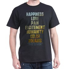 The Giver Happiness Love Pain Men's Favorite Tee for