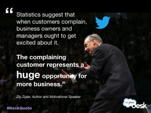 Zig Ziglar, Author and Motivational Speaker #customerservice #quotes