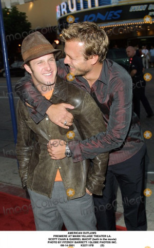 Gabriel Macht Picture American Outlaws Premiere at Mann Village