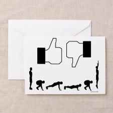 Burpee Love or Hate Greeting Card for