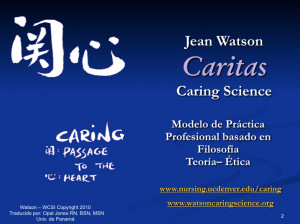 Jean Watson 10 Caritas Process
