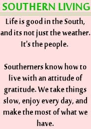 Southern Graces: Southern Living and Sayings