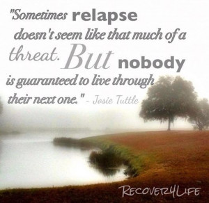 Take relapse seriously... #eatingdisorder #relapse #recovery #quotes