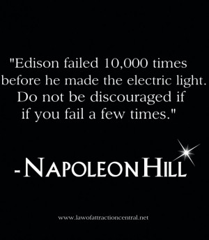 Napleon Hill Quote