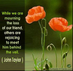 CONDOLENCE QUOTES (click here to send and view rest of e-card ...