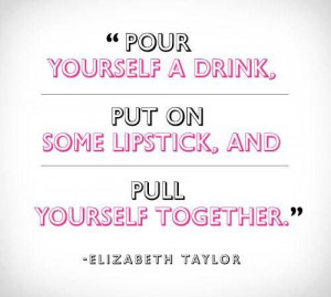 Elizabeth Taylor on break ups