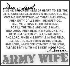 army wife prayer more wife prayer quote army life army wife military ...
