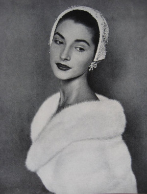 ... Anya Linden - November 1954 - Vogue - Photo by Sir Cecil Beaton
