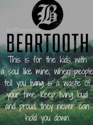 Beartooth - Beaten in lips