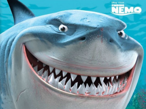 Finding Nemo Finding Nemo, Bruce the Shark Wallpaper