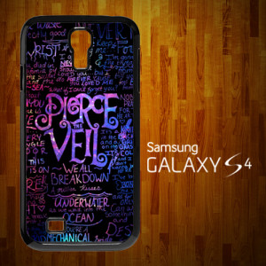 IR1090 Pierce The Veil Quote galaxy Samsung Galaxy S4 Case
