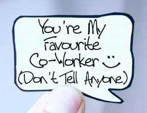 Funny Coworker Quotes Funny co worker magnet for