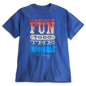 Disney Shirt for Adult - Walt Disney Quote Tee - It's Kind of Fun