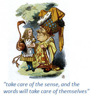 Alice in Wonderland Duchess quote