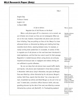 MLA Format Page 1