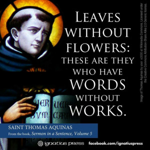 St. Thomas Aquinas quotes. Catholic