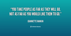 Jeannette Rankin Quotes