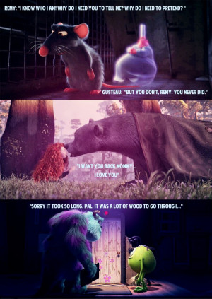Pixar Quotes: Monsters Inc., Brave, and Ratatouille