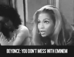 my gif beyonce eminem interview 1000 thanks marshall mathers The Queen ...