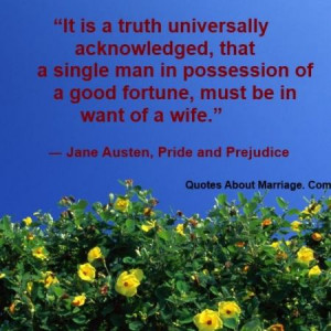 Pride And Prejudice Marriage Quotes