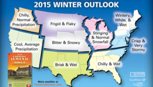 This forecast is for the U.S. For the Canadian forecast, click here.