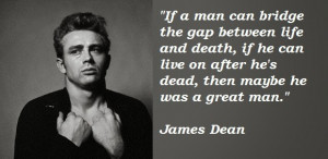 James lives on today though he died in 1951 and he lived his words. He ...