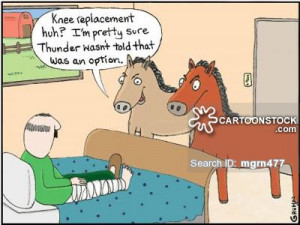 knee surgery cartoons, knee surgery cartoon, funny, knee surgery ...