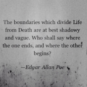 ... vague. Who shall say where the one ends, and where the other begins