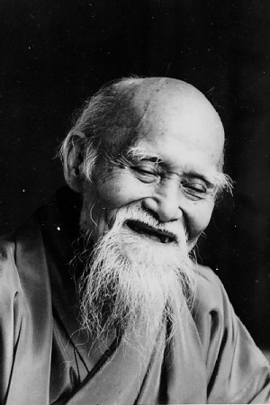 Sensei, Morihei Ueshiba, the Founder of Aikido