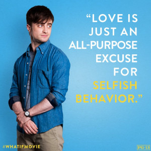 Daniel Radcliffe Posted By What If Official On Social network (Fb.com ...