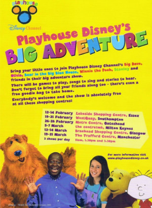 Playhouse Disney Website 2001
