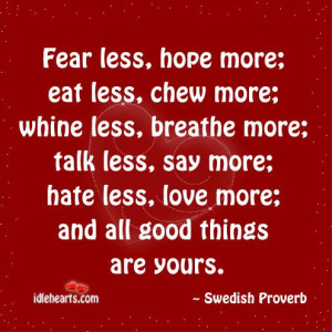 All Good Things Are Yours... - IdleHearts