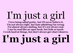 Im just a girl